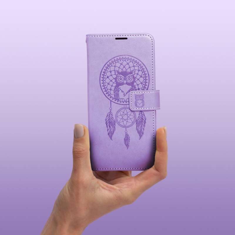 SPOTT-GR Mezzo Book Case - Θήκη για Samsung Galaxy A27 (Σχέδιο Dreamcatcher) σε Μωβ Xρώμα