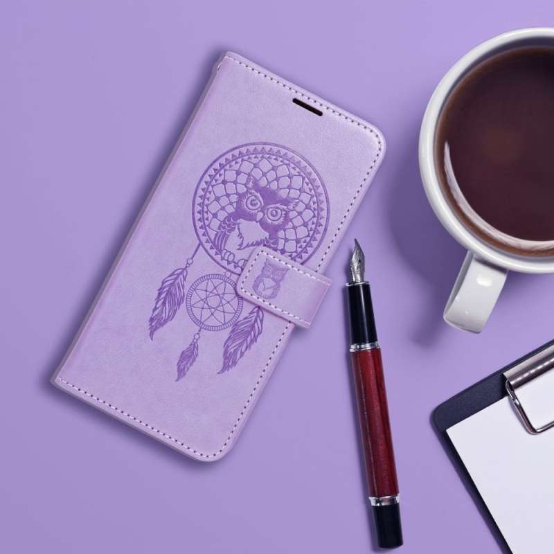 SPOTT-GR Mezzo Book Case - Θήκη για Samsung Galaxy A27 (Σχέδιο Dreamcatcher) σε Μωβ Xρώμα