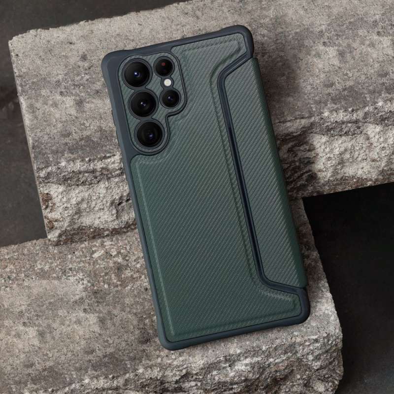 SPOTT-GR Razor Book Case - Θήκη για Samsung Galaxy A27 σε Πράσινο Χρώμα