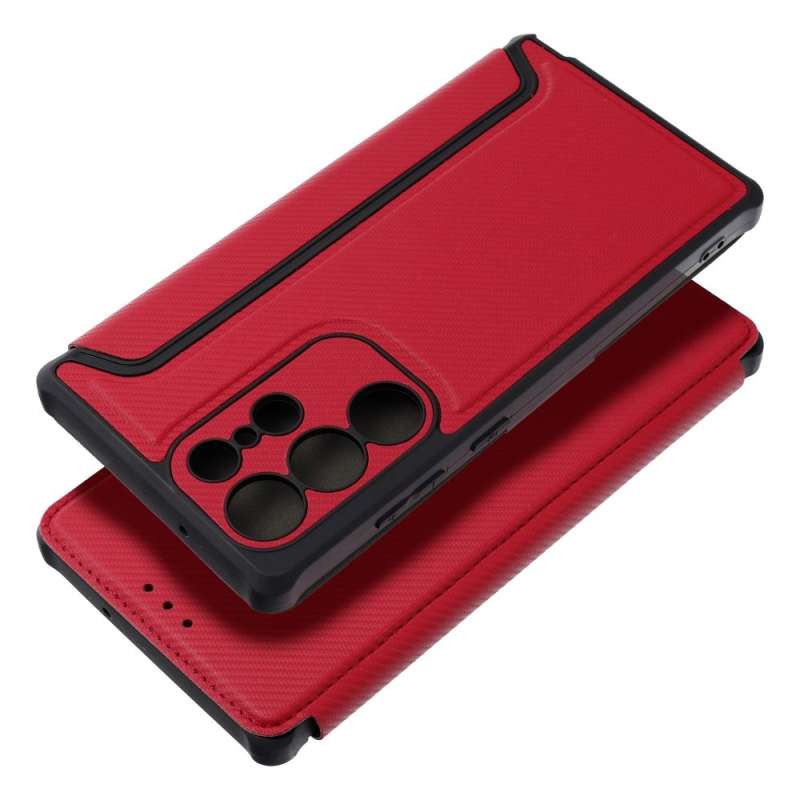 SPOTT-GR Razor Book Case - Θήκη για Samsung Galaxy A27 σε Κόκκινο Χρώμα