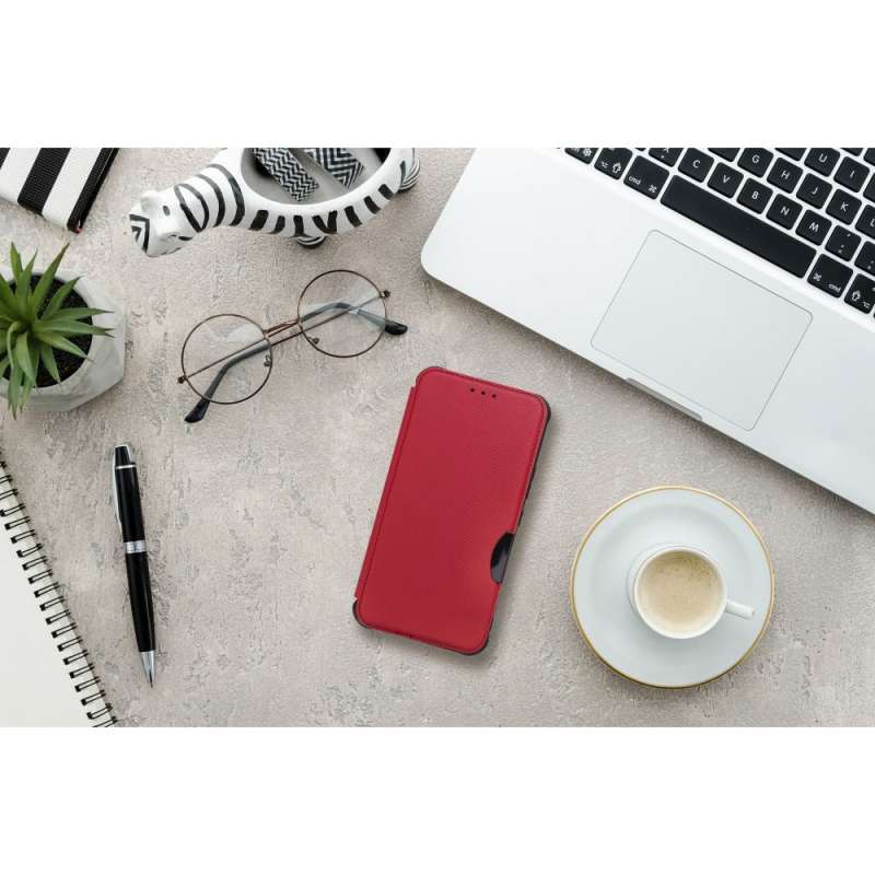SPOTT-GR Razor Book Case - Θήκη για Samsung Galaxy A27 σε Κόκκινο Χρώμα