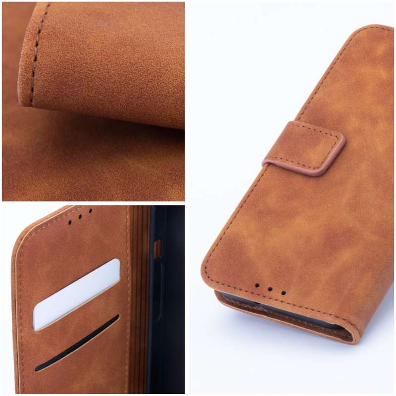 SPOTT-GR Tender Book Case - Θήκη για Samsung Galaxy A27 5G σε Καφέ Χρώμα