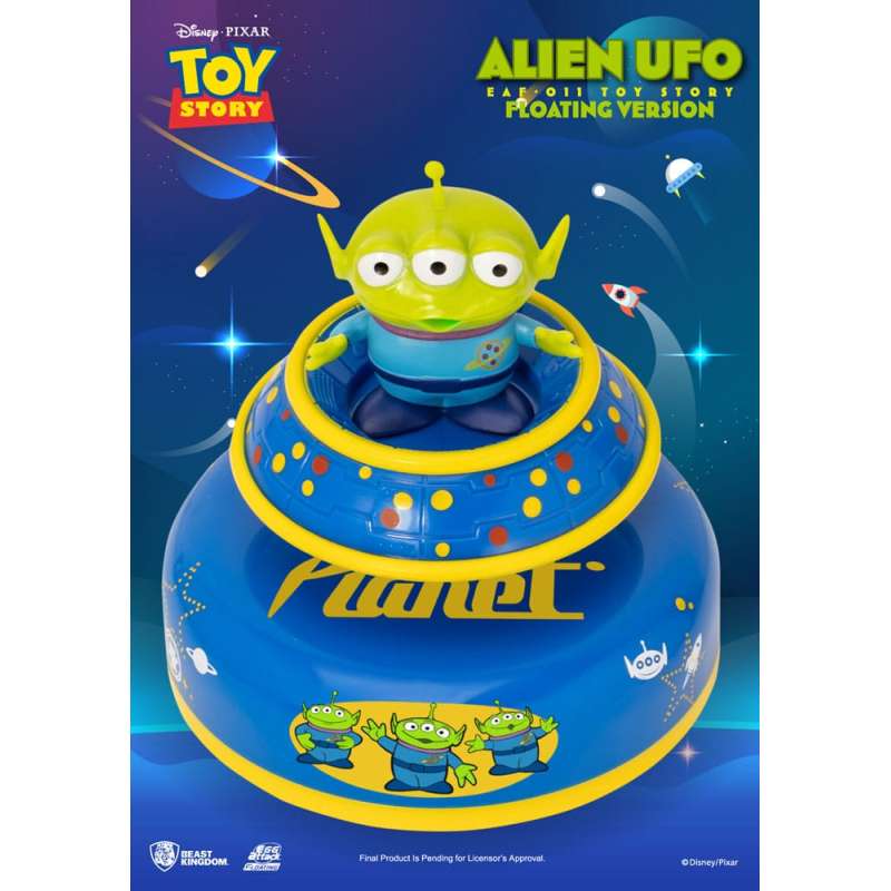 SPOTT-GR Toy Story Egg Attack - Όχημα Alien UFO Μεγέθους 6cm