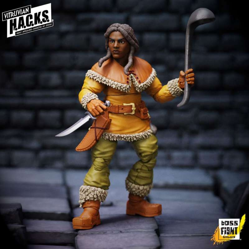 SPOTT-GR Vitruvian H.A.C.K.S. - Φιγούρα Δράσης Dwarf Tavern Keeper Madame Ruskin