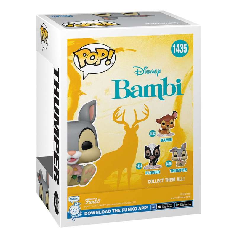 SPOTT-GR Μπάμπι το Ελαφάκι 80th Anniversary POP! Disney - Φιγούρα Βινυλίου Thumper με Ύψος 9cm