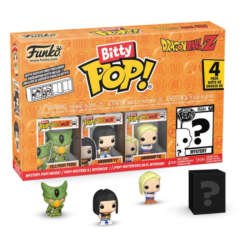 SPOTT-GR Dragon Ball Bitty POP! - Φιγούρες Βινυλίου Series 2 Μεγέθους 2.5cm (4-Pack)