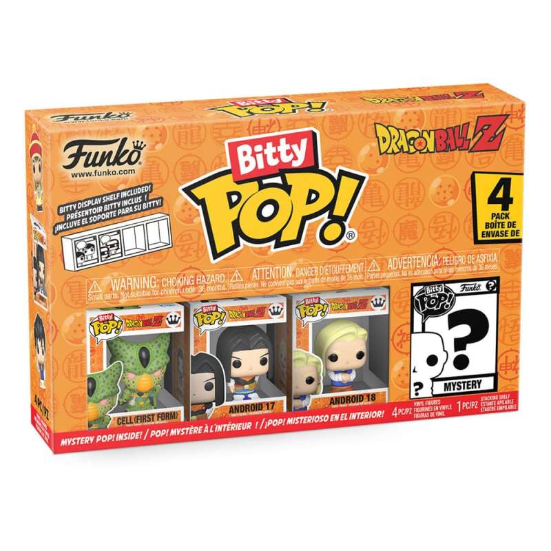 SPOTT-GR Dragon Ball Bitty POP! - Φιγούρες Βινυλίου Series 2 Μεγέθους 2.5cm (4-Pack)