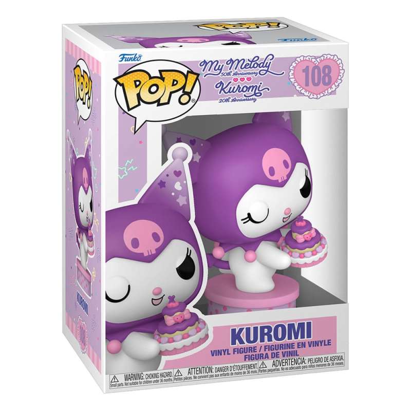 SPOTT-GR Hello Kitty and Friends POP! - Φιγούρα Βινυλίου Kuromi with Cake (20th Anniversary) Μεγέθους 9cm