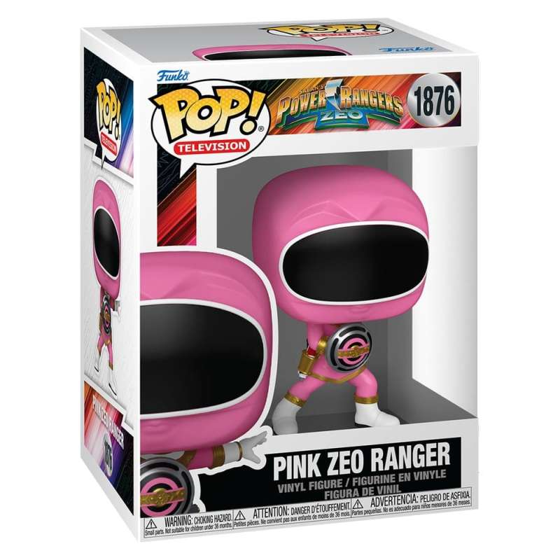 SPOTT-GR Power Rangers Zeo POP! Movies - Φιγούρα Βινυλίου Zeo Ranger Pink με Ύψος 9cm