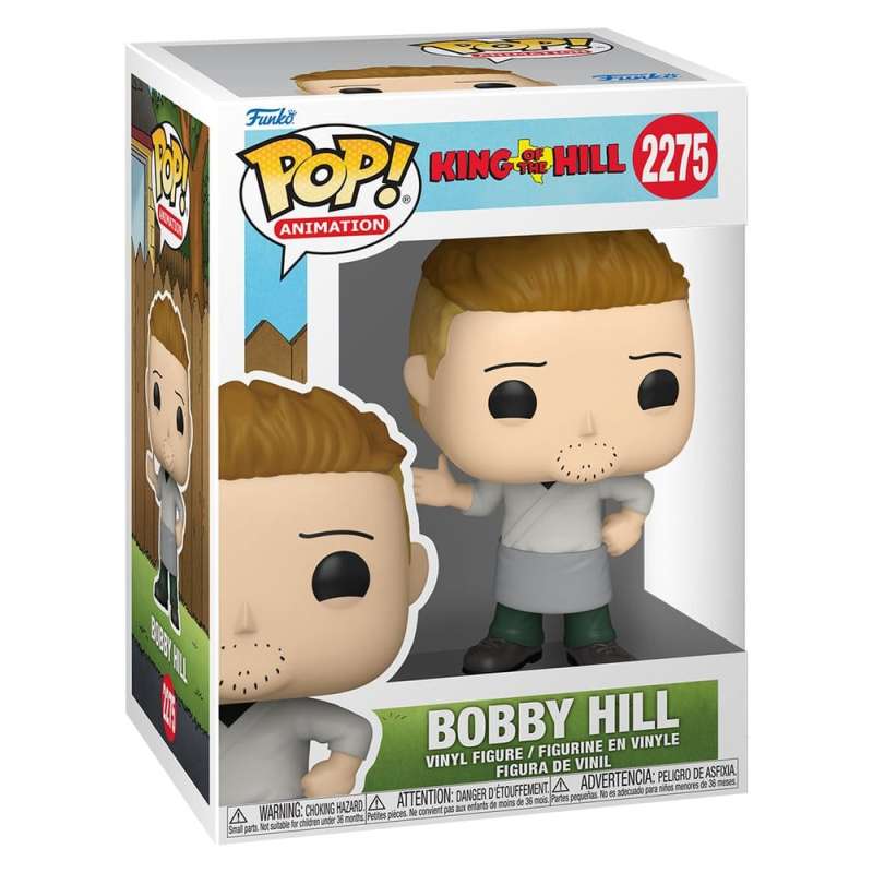 SPOTT-GR King of the Hill POP! TV - Φιγούρα Βινυλίου Bobby Hill (Robata Chane) με Ύψος 9cm
