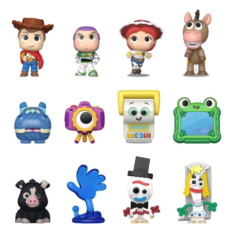 SPOTT-GR Toy Story 5 - Μίνι Φιγούρες PDQ με Ύψος 5cm Display (Σετ 12 Τεμάχια)
