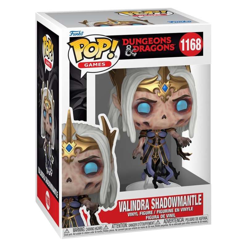 SPOTT-GR Dungeons & Dragons POP! Games - Φιγούρα Βινυλίου Valindra Shadowmantle με Ύψος 9cm