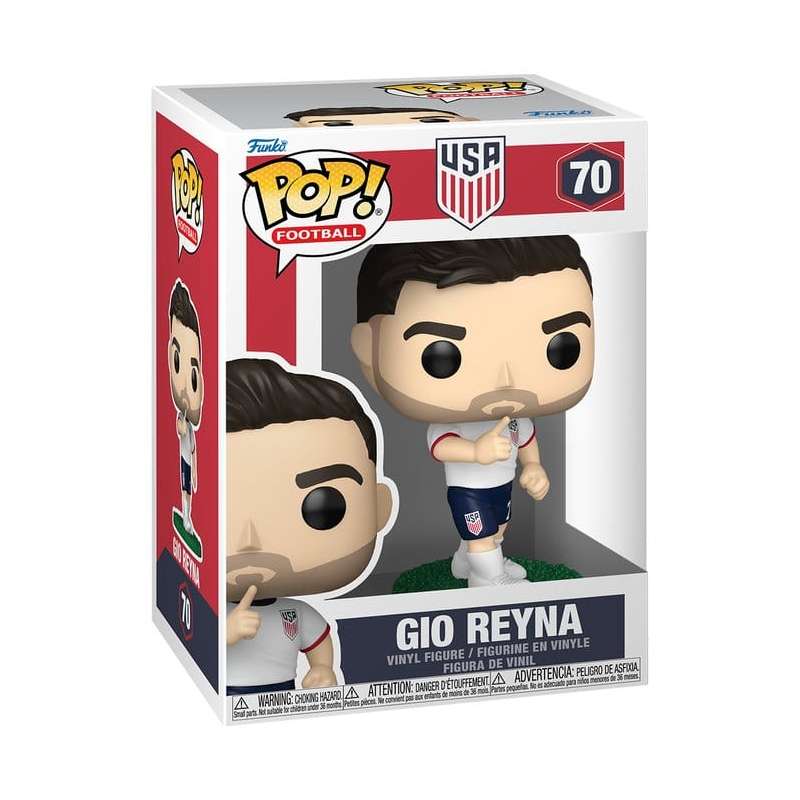 SPOTT-GR EFL POP! Football - Φιγούρα Βινυλίου USA- Giovani Reyna με Ύψος 9cm
