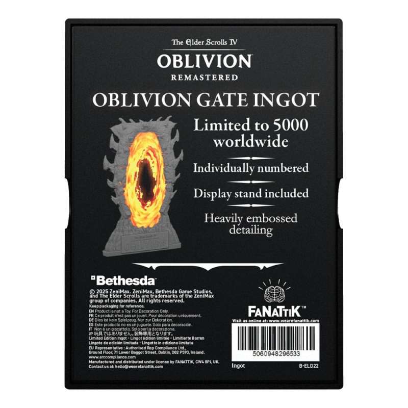 SPOTT-GR The Elder Scrolls IV: Oblivion - Διακοσμητικό Πλακίδιο Gates