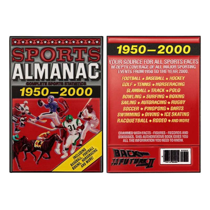 SPOTT-GR Back to the Future - Διακοσμητικό Πλακίδιο Sport Almanac Limited Edition