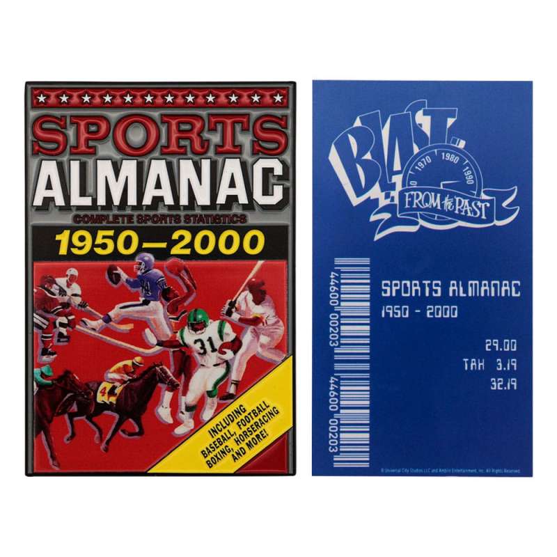 SPOTT-GR Back to the Future - Διακοσμητικό Πλακίδιο Sport Almanac Limited Edition