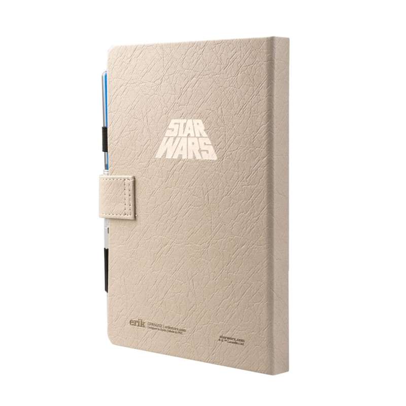 SPOTT-GR Star Wars Premium - Σημειωματάριο (Μεγέθους A5) Luke Skywalker με Στυλό σε Μπεζ Χρώμα