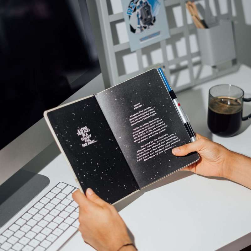 SPOTT-GR Star Wars Premium - Σημειωματάριο (Μεγέθους A5) Luke Skywalker με Στυλό σε Μπεζ Χρώμα
