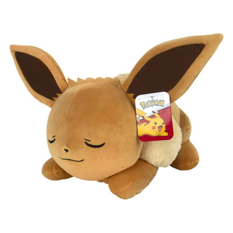 SPOTT-GR Pokémon - Λούτρινο Eevee Sleeping με Ύψος 45cm