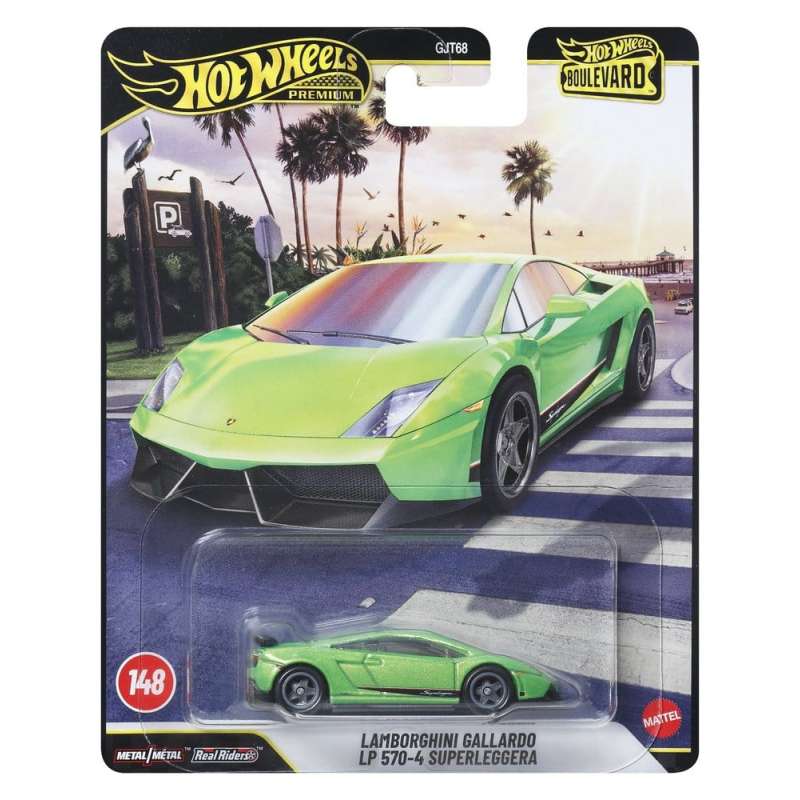 SPOTT-GR Hot Wheels Premium - Die-Cast Οχήματα Boulevard 978G (Σετ 10 Τεμάχια) (Αναλογία 1/64)