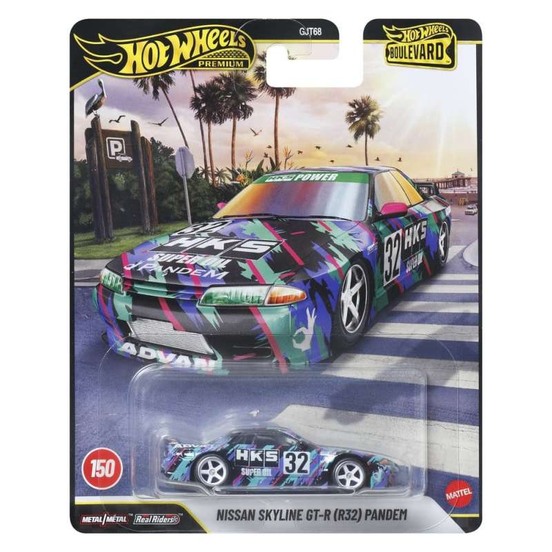 SPOTT-GR Hot Wheels Premium - Die-Cast Οχήματα Boulevard 978G (Σετ 10 Τεμάχια) (Αναλογία 1/64)
