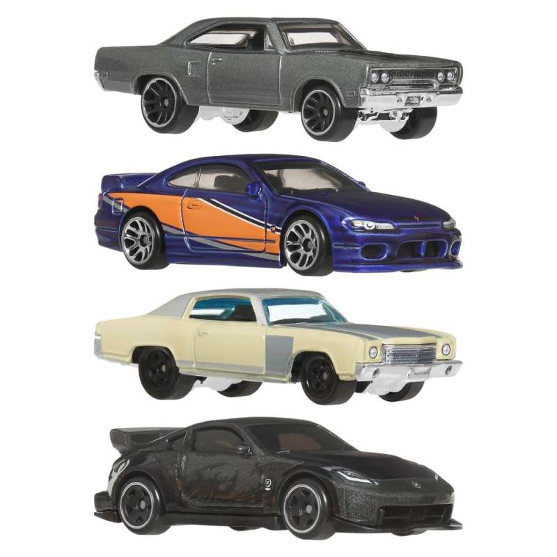 SPOTT-GR Fast & Furious Hot Wheels Silver Series - Die-Cast Οχήματα 979M Tokyo Drift (Σετ 24 Τεμάχια) (Αναλογία 1/64)