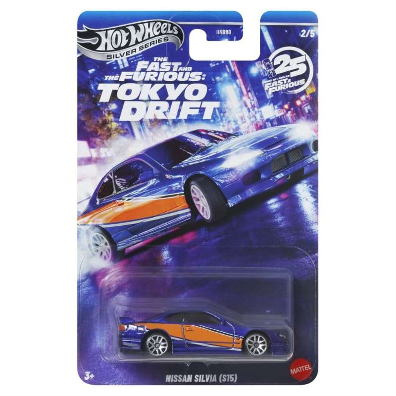 SPOTT-GR Fast & Furious Hot Wheels Silver Series - Die-Cast Οχήματα 979M Tokyo Drift (Σετ 24 Τεμάχια) (Αναλογία 1/64)
