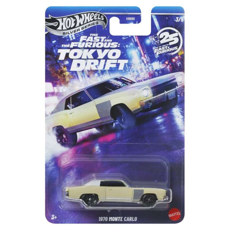 SPOTT-GR Fast & Furious Hot Wheels Silver Series - Die-Cast Οχήματα 979M Tokyo Drift (Σετ 24 Τεμάχια) (Αναλογία 1/64)