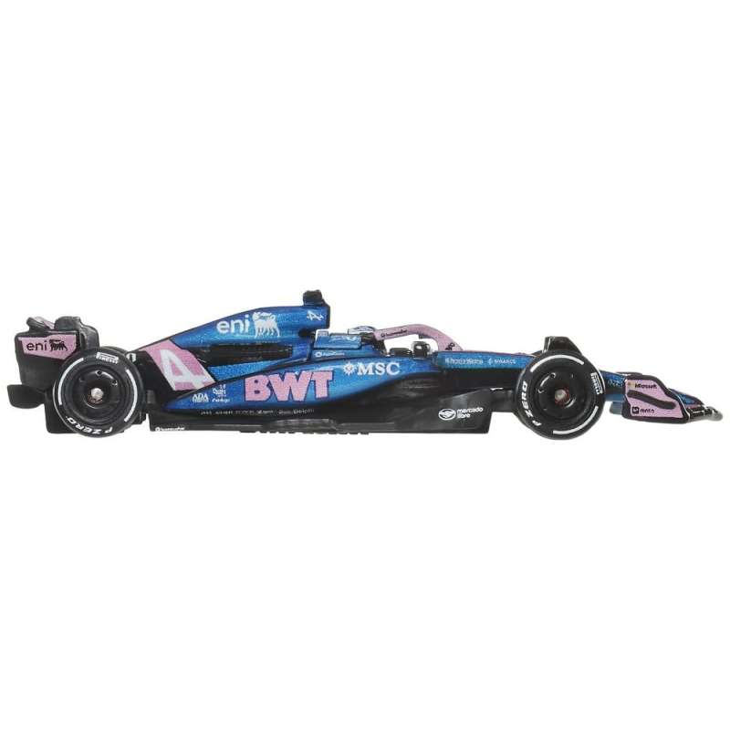 SPOTT-GR Formula 1 Hot Wheels Premium - Die-Cast Συλλεκτικό Όχημα (Αναλογία 1/64) Team Alpine: Driver 1