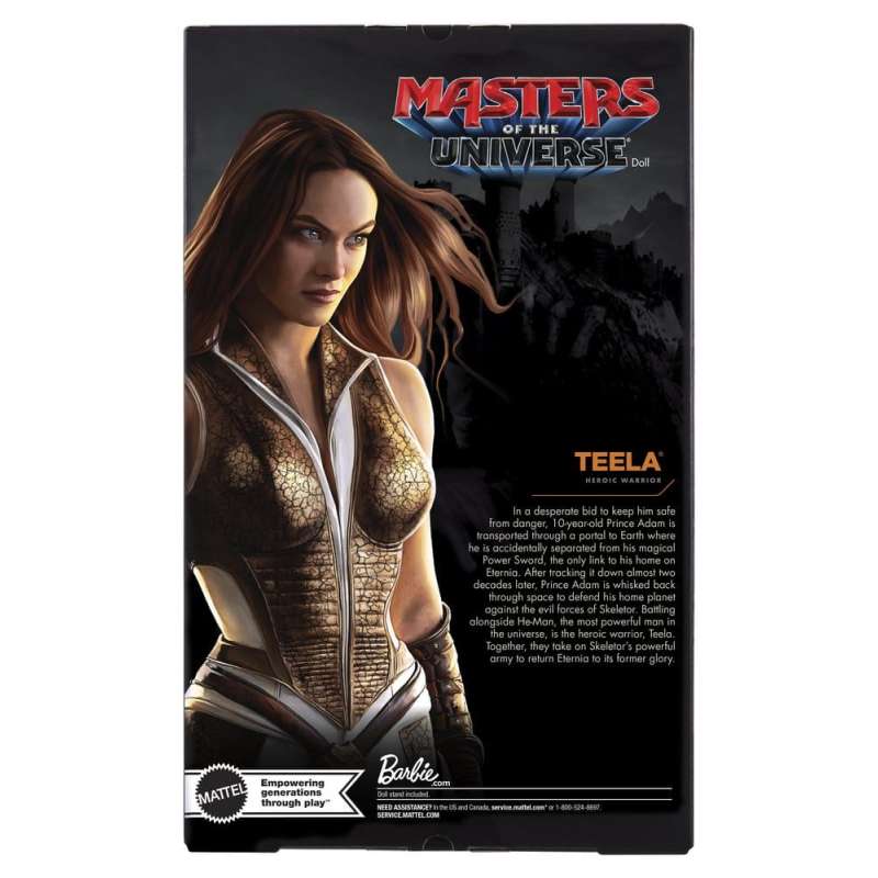 SPOTT-GR Masters of the Universe Movie 2026 Barbie Signature - Κούκλα Teela Μεγέθους 30cm
