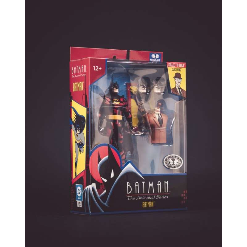 SPOTT-GR Batman: The Animated Series DC Direct Build-A - Φιγούρες Δράσης Wave 7 Batman (Alternate Expressions) (Platinum Edition) με Ύψος 15cm