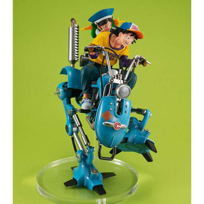 SPOTT-GR Dragonball Z Desktop Real McCoy EX - Διόραμα PVC Son Goku & Son Gohan & Robot With Two Legs με Ύψος 20cm