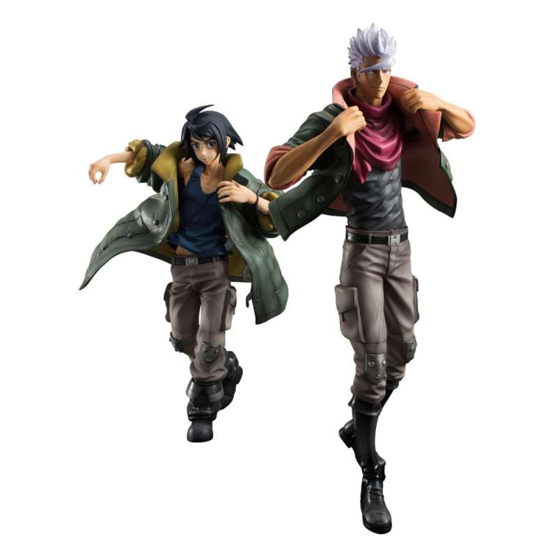 SPOTT-GR Mobile Suit Gundam Iron-Blood Orphans G.E.M. Series - Φιγούρα PVC Mikazuki Augus & Orga Itsuka με Ύψος 26cm