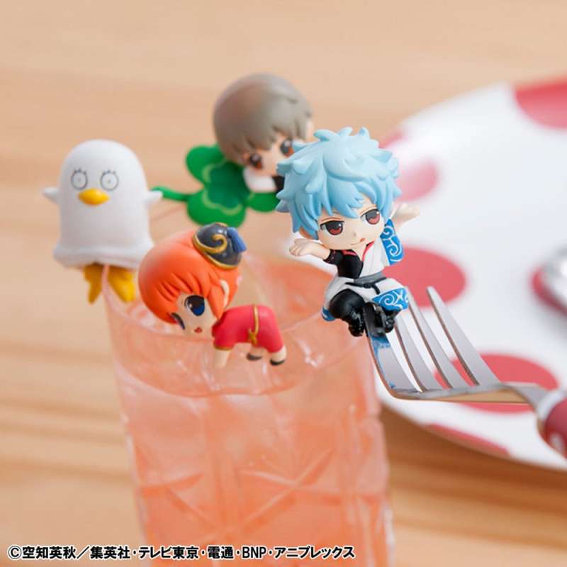 SPOTT-GR Gintama Ochatomo Series - Μίνι Φιγούρες What About a Cup of Tea με Ύψος 5cm (Σετ 8 Τεμαχίων)