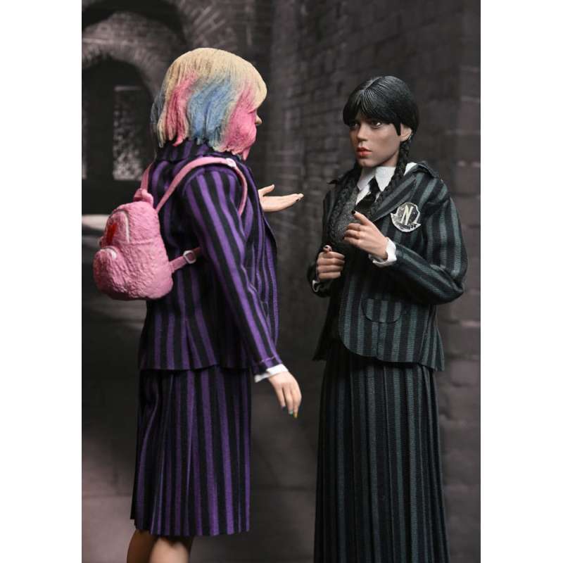 SPOTT-GR Wednesday - Φιγούρες Δράσης 2 Pack Wednesday Addams (Nevermore Uniform) and Enid με Ύψος 20cm