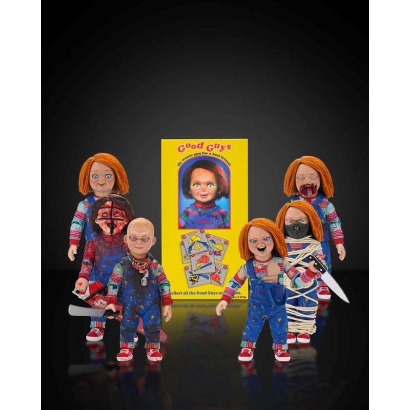 SPOTT-GR Chucky (TV Series) - Φιγούρες Δράσης σε Blind Box (Αναλογία 1/7) Good Guy Series 1 (Σετ 12 Τεμάχια)