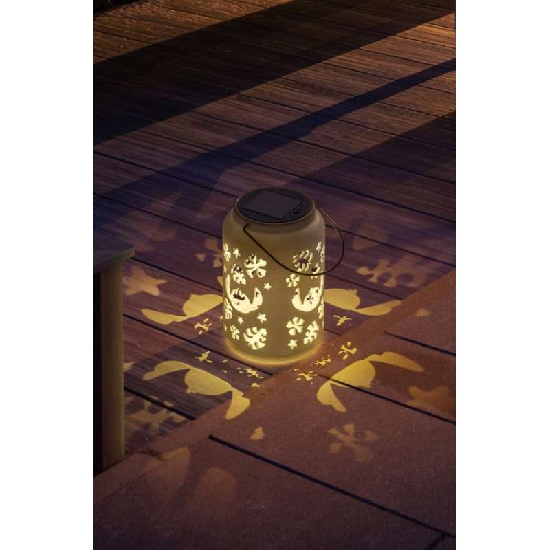 SPOTT-GR Lilo & Stitch - Φορητό Φωτιστικό LunaGlo με Ηλιακό Πάνελ Solar Projection Stitch Printed