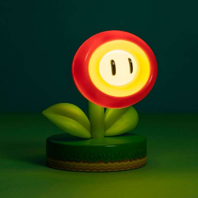 SPOTT-GR Super Mario Icon - Φωτιστικό Γραφείου Fire Flower (V2)