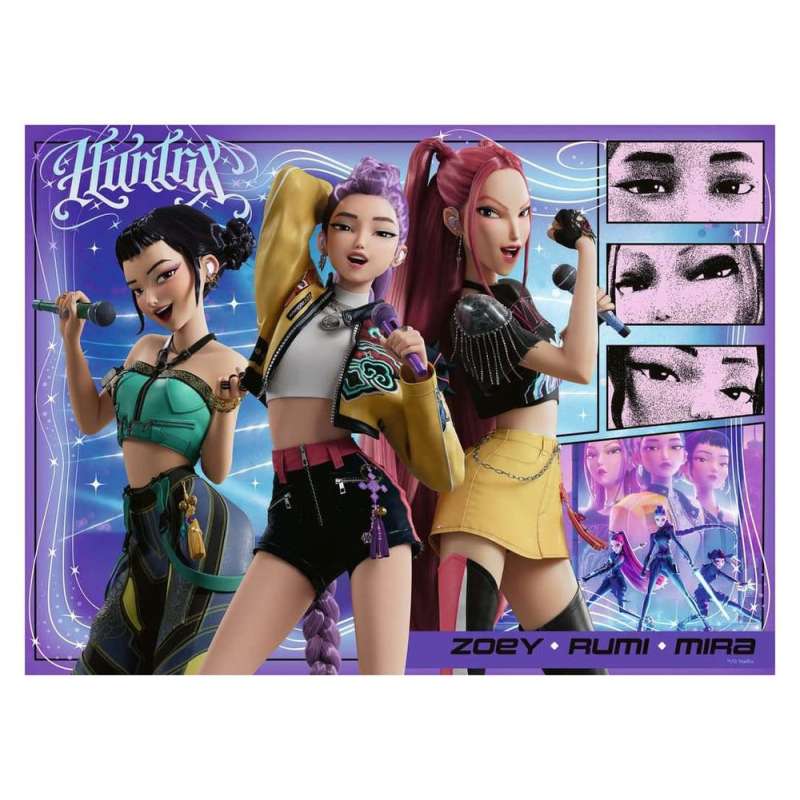 SPOTT-GR KPop Demon Hunters - Παιδικό Παζλ Happy Fans, Happy Honmoon! (100 Κομμάτια XXL)
