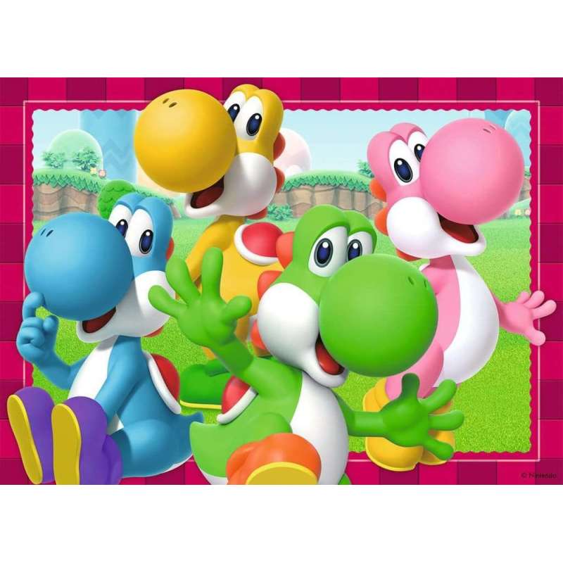 SPOTT-GR Super Mario - Πολυσυσκευασία Παζλ (4-Pack) Time For Mario! (4 x 100 Κομμάτια)