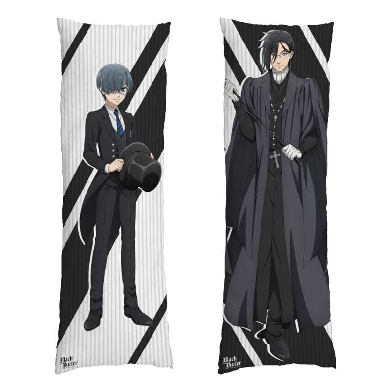 SPOTT-GR Black Butler Dakimakura - Μαξιλαροθήκη Sebastian & Ciel Διαστάσεων 150 x 50cm