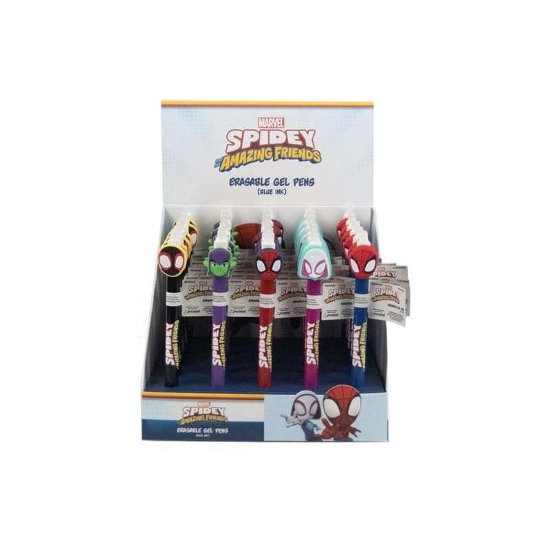 SPOTT-GR Spidey & Friends - Διαγράψιμο Στυλό Gel Friends Display (Σετ 30 Τεμάχια)