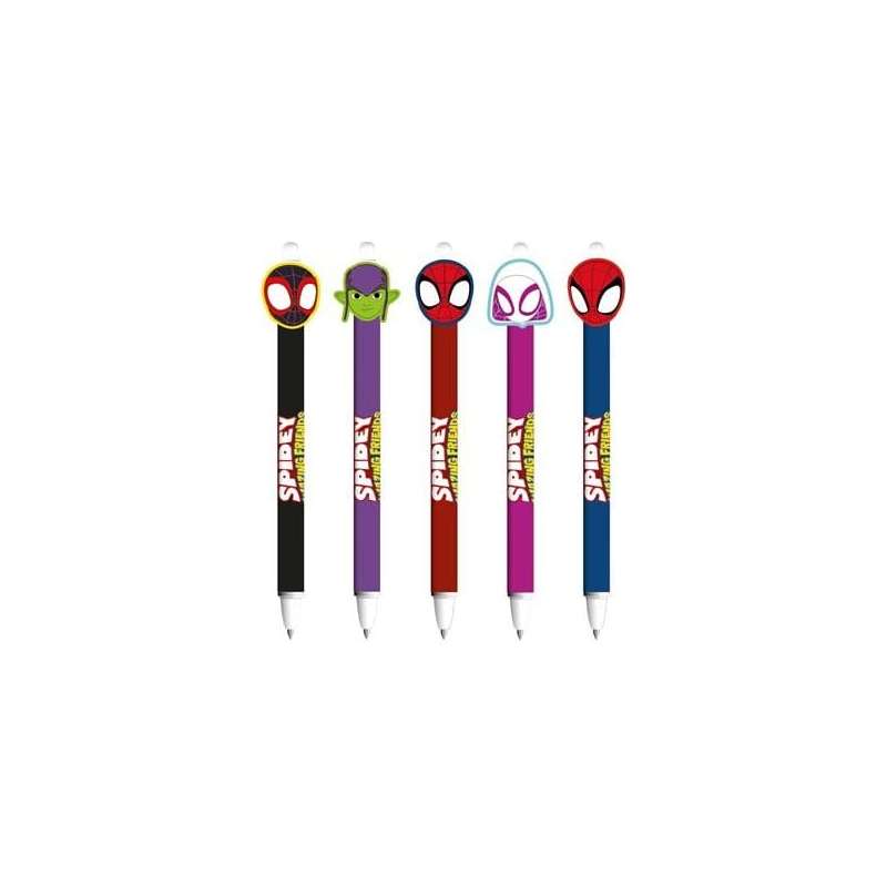 SPOTT-GR Spidey & Friends - Διαγράψιμο Στυλό Gel Friends Display (Σετ 30 Τεμάχια)