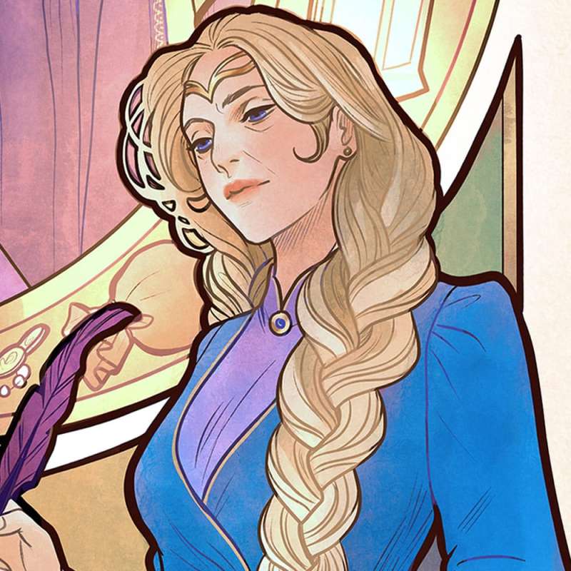 SPOTT-GR Critical Role Art Print Matthew Mercer: 10th Anniversary Art Nouveau Illustrations 46 x 28cm - Χωρίς Πλαίσιο