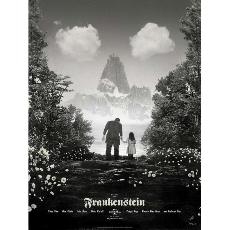 SPOTT-GR Frankenstein Art Print Frankenstein by Greg Ruth 61 x 46cm - Χωρίς Πλαίσιο