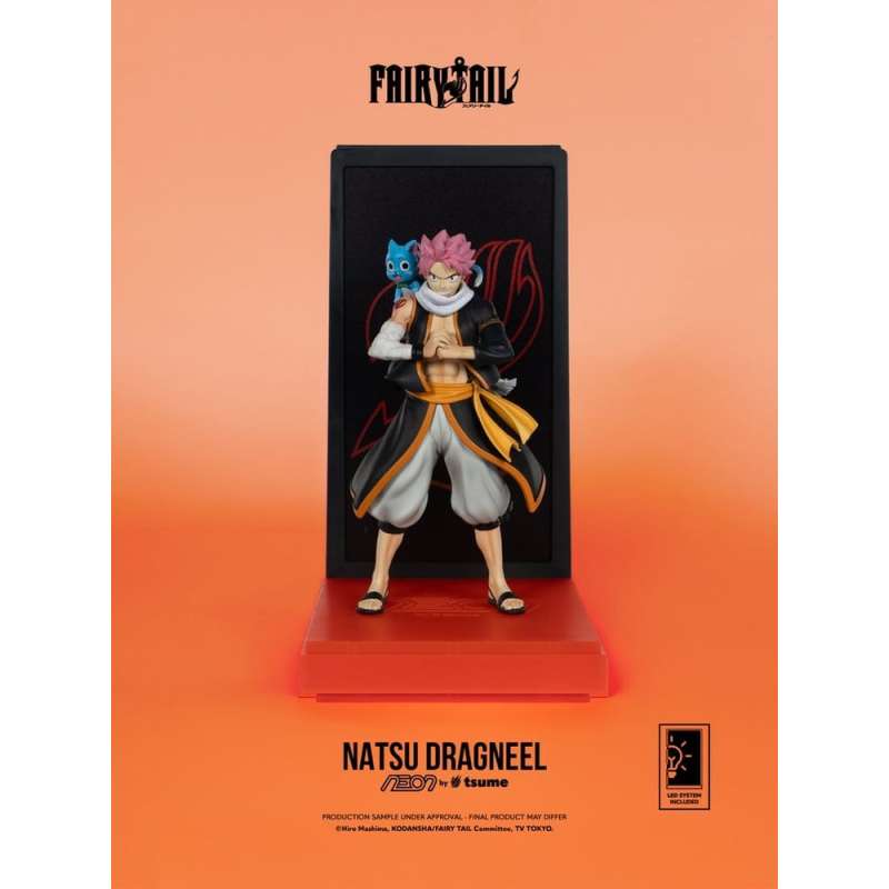 SPOTT-GR Fairy Tail - Φιγούρα Neon (Αναλογία 1/9) Natsu Dragneel με Ύψος 25cm