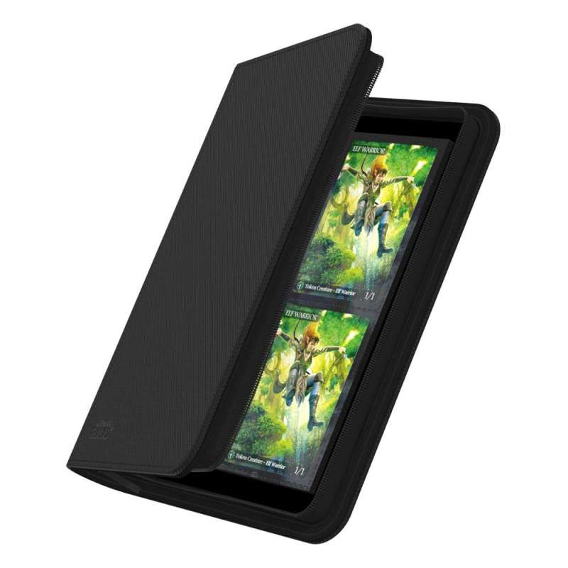 SPOTT-GR Ultimate Guard Zipfolio 160 8-Pocket Xenoskin - Black