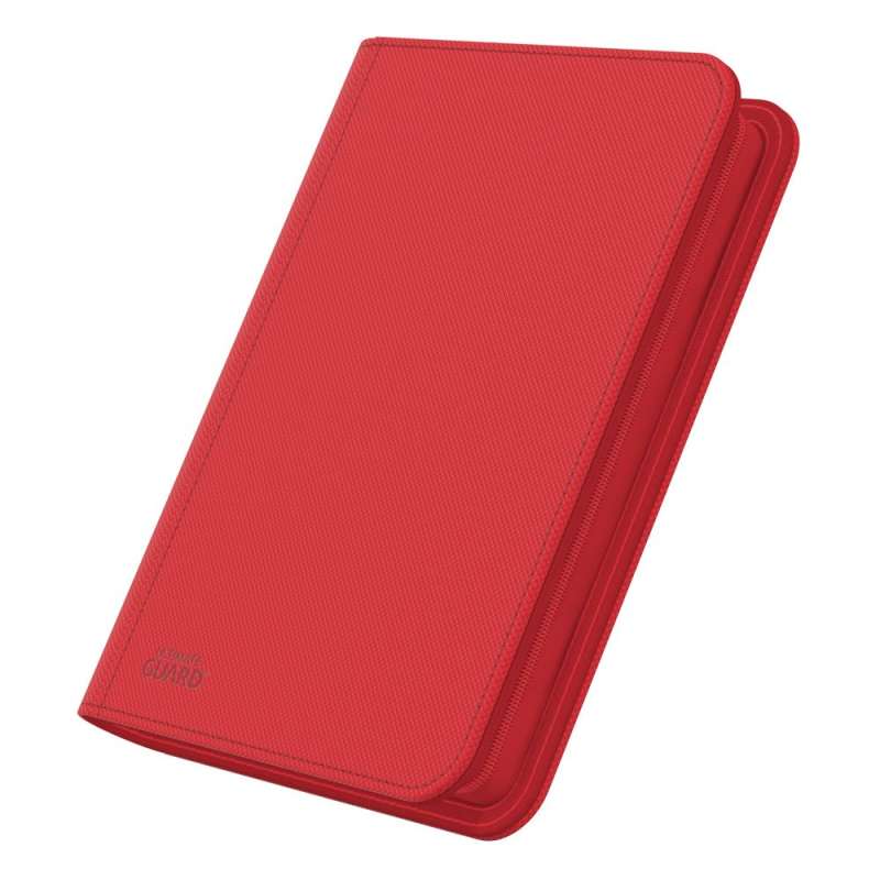 SPOTT-GR Ultimate Guard Zipfolio 160 8-Pocket Xenoskin - Red