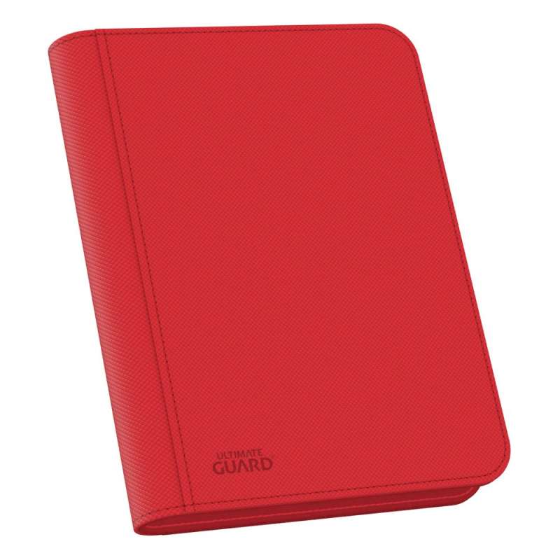 SPOTT-GR Ultimate Guard Zipfolio 160 8-Pocket Xenoskin - Red