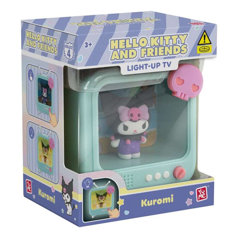 SPOTT-GR Sanrio Bedside Light TV Series - Μίνι Φιγούρες Hello Kitty and Friends Μεγέθους 8cm Display (Σετ 8 Τεμαχίων)